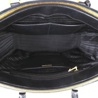 Prada Saffiano Lux Galleria Double Zip Tote Medium