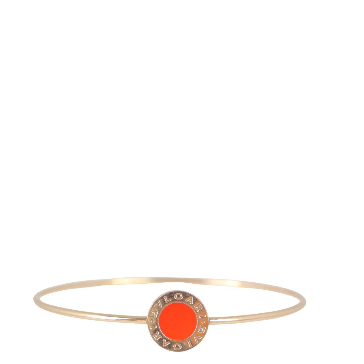 Bvlgari Carnelian 18k Rose Gold Cuff