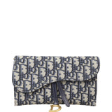 Dior Saddle Wallet on Chain Oblique
