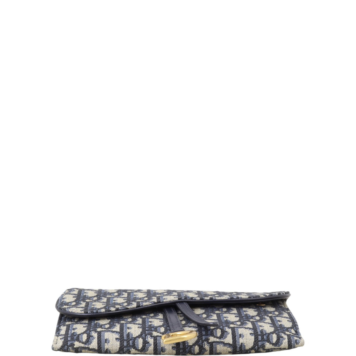 Dior Saddle Wallet on Chain Oblique