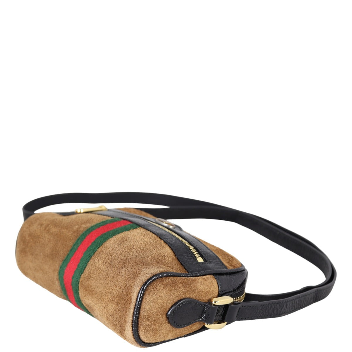 Gucci Ophidia Mini Suede Shoulder Bag