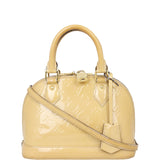 Louis Vuitton Alma BB Monogram Vernis | Noisette