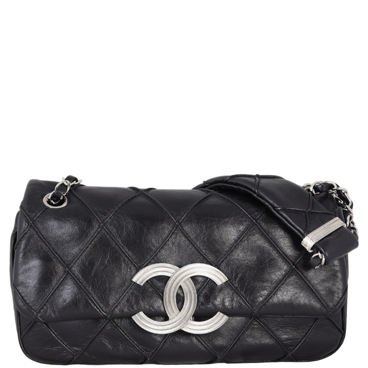Chanel CC Diamond Stitch Flap Bag