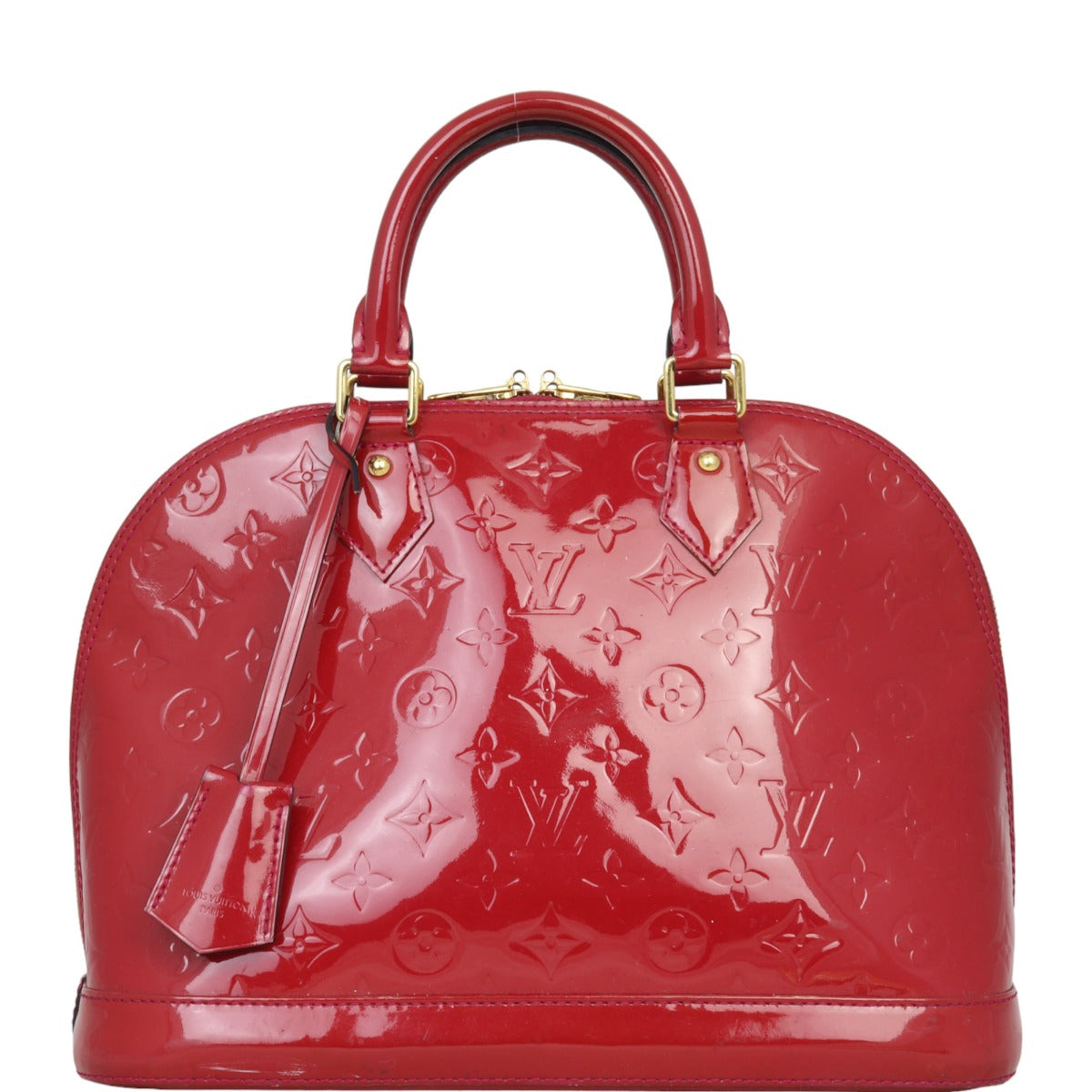 Louis Vuitton Alma PM Monogram Vernis | Raspberry