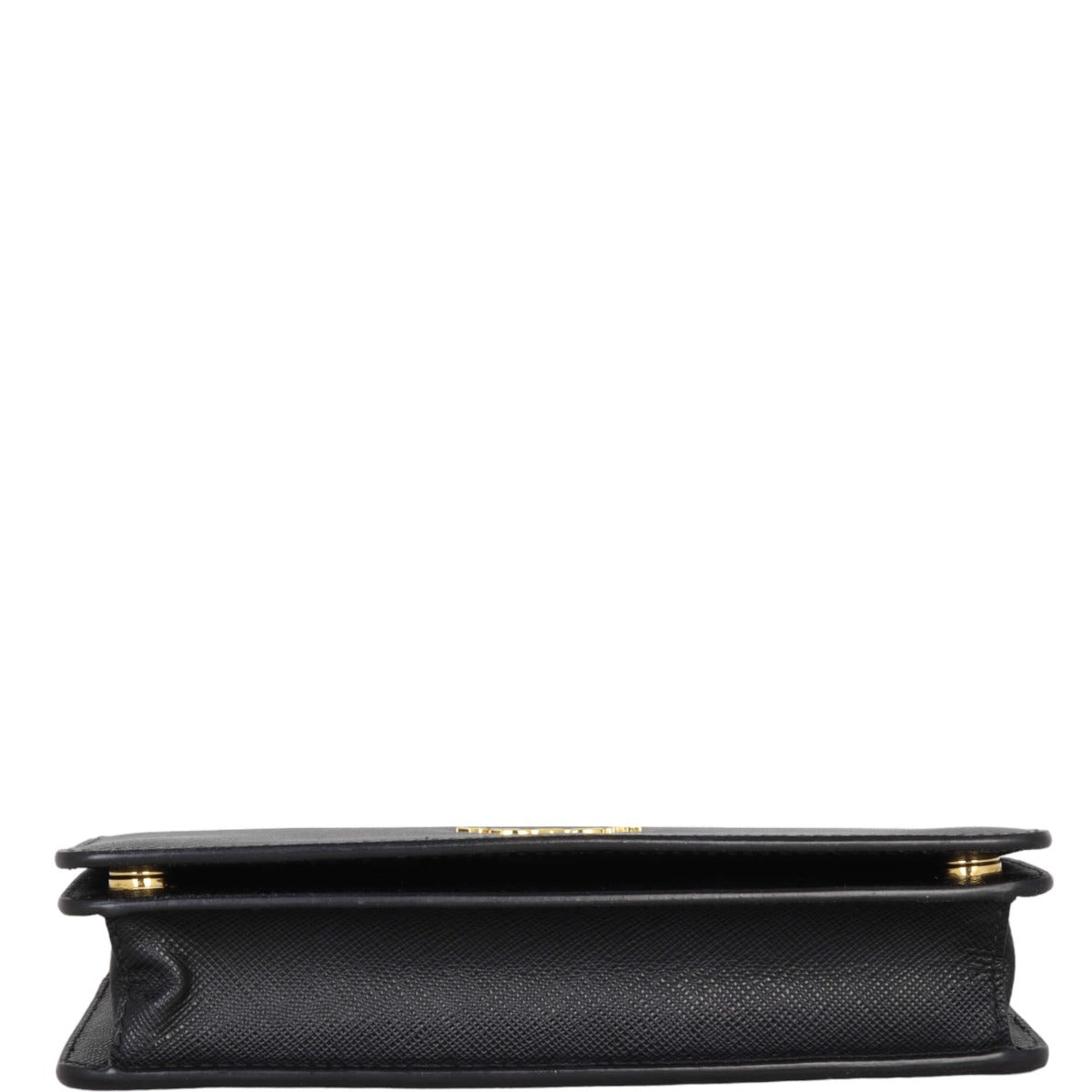 Prada Saffiano Lux Chain Wallet