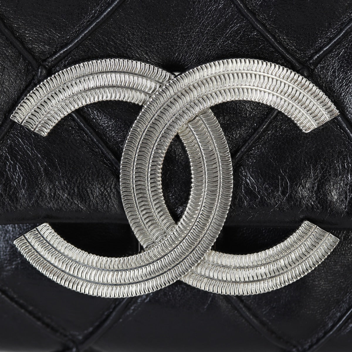 Chanel CC Diamond Stitch Flap Bag