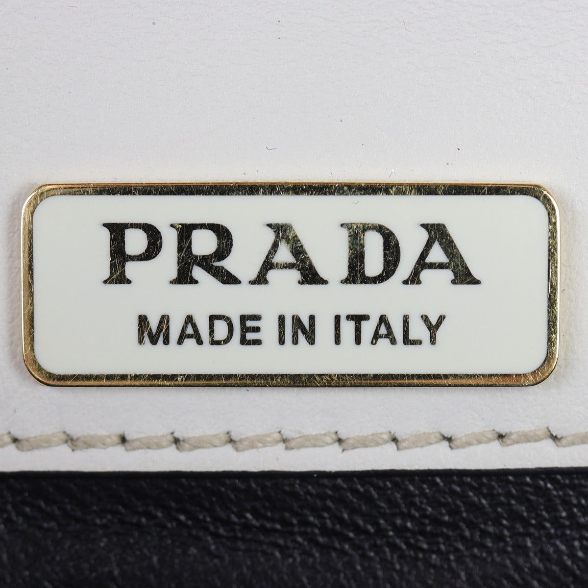 Prada Cahier Shoulder Bag Astrology Interior Stamp