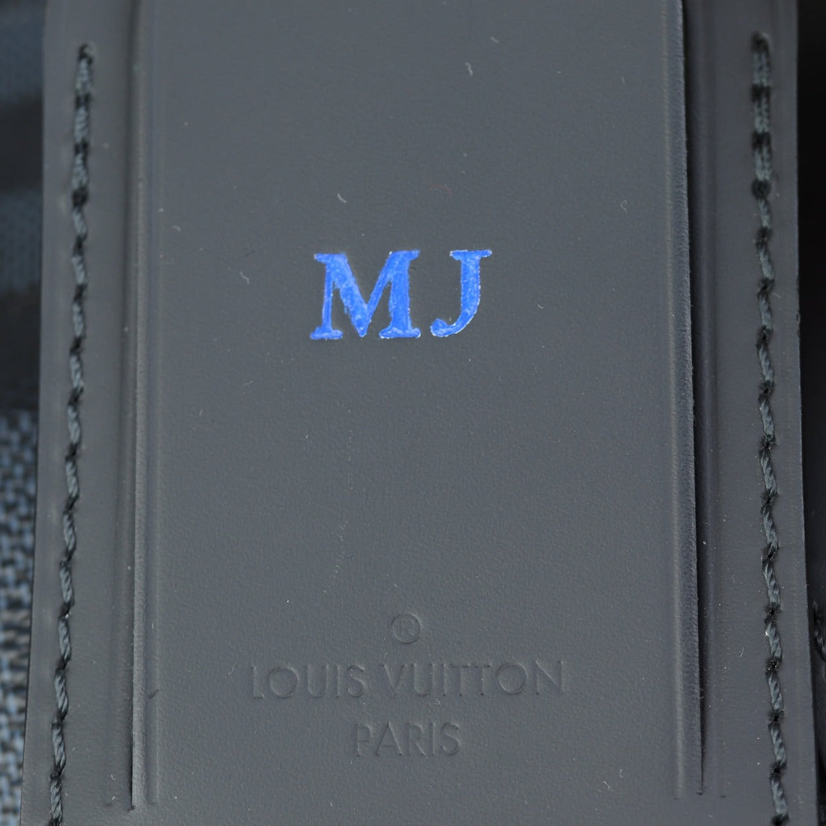 Louis Vuitton Keepall 45 Bandouliere Damier Cobalt Hot Stamp