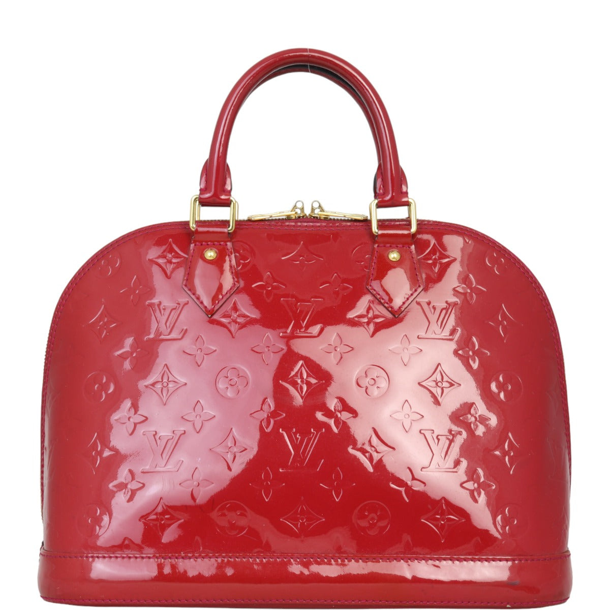 Louis Vuitton Alma PM Monogram Vernis | Raspberry