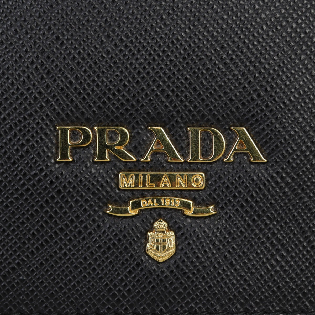 Prada Saffiano Lux Chain Wallet