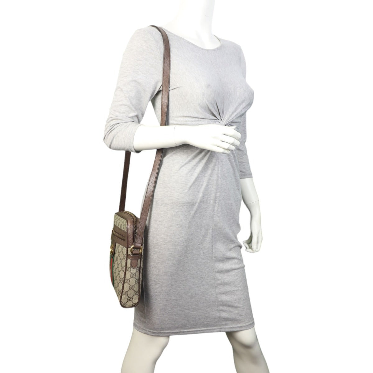 Gucci GG Supreme Ophidia Messenger Bag Small