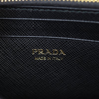 Prada Saffiano Lux Chain Wallet