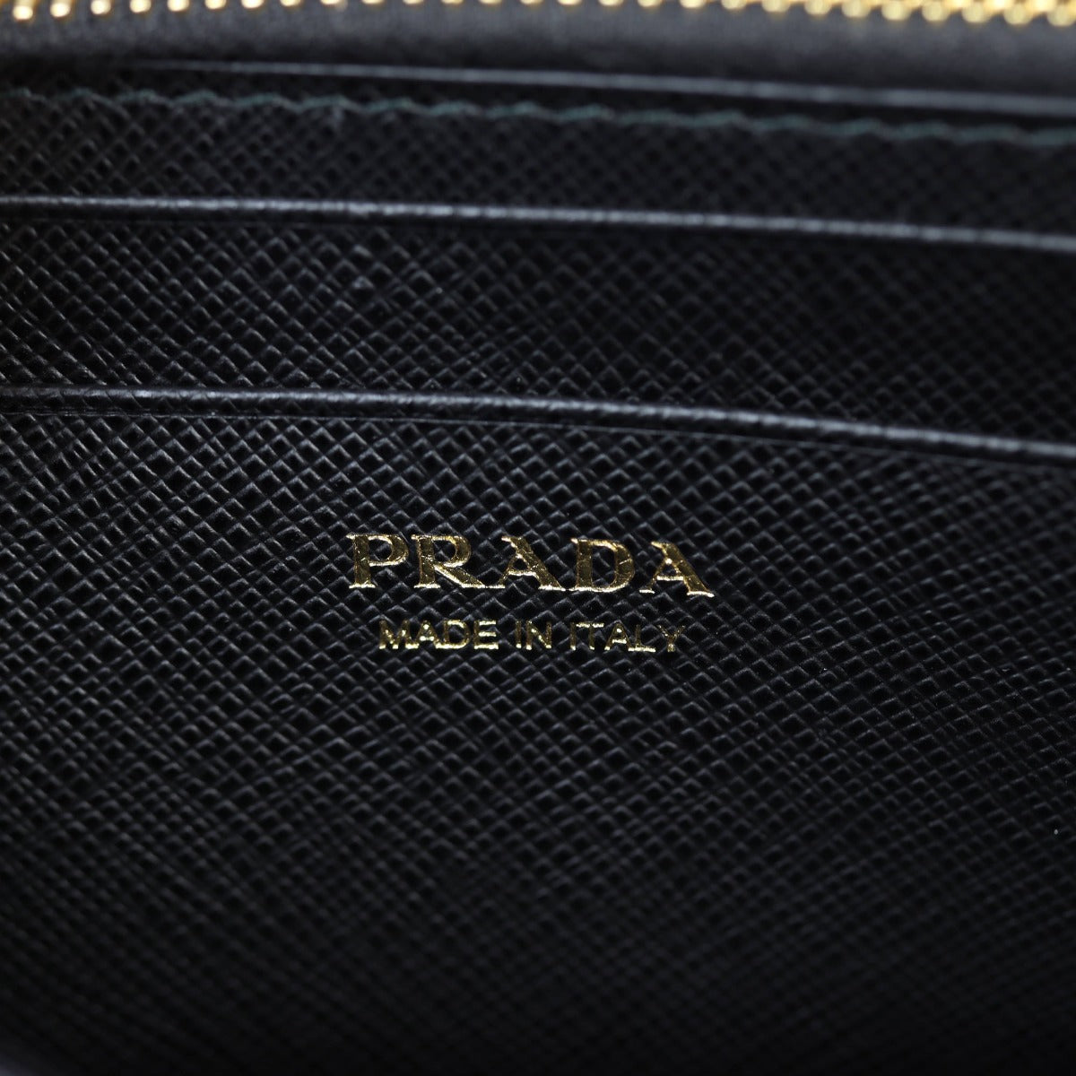Prada Saffiano Lux Chain Wallet
