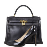 Hermes Kelly 32 Retourne Boxcalf