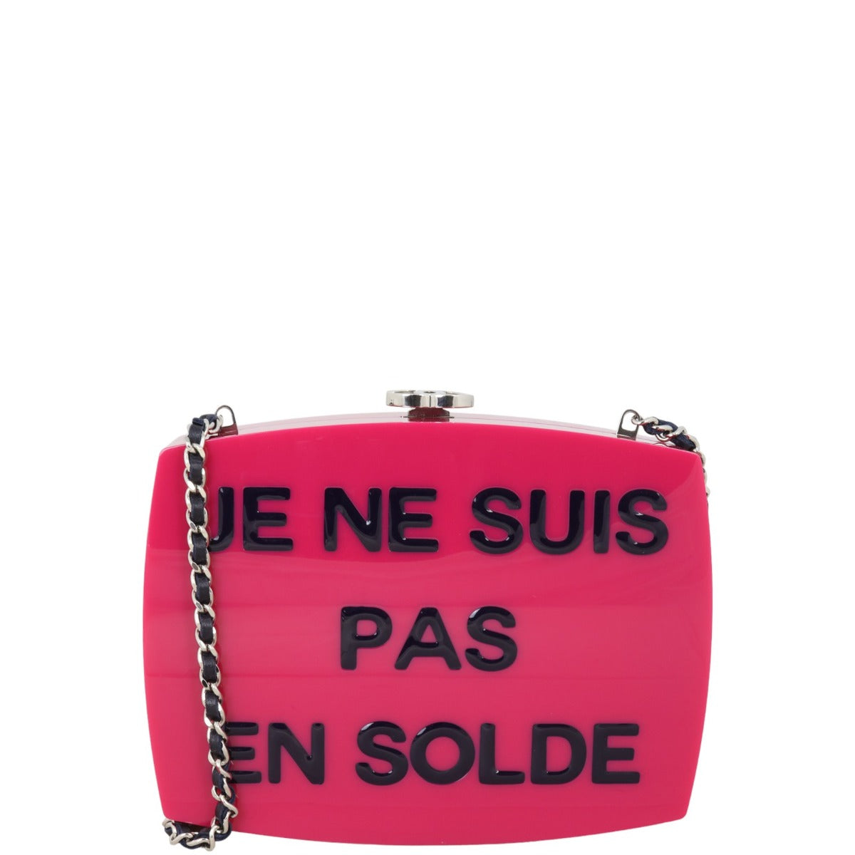 Chanel Evening In The Street Clutch Plexiglass