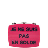 Chanel Evening In The Street Clutch Plexiglass