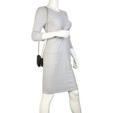 Prada Saffiano Lux Chain Wallet