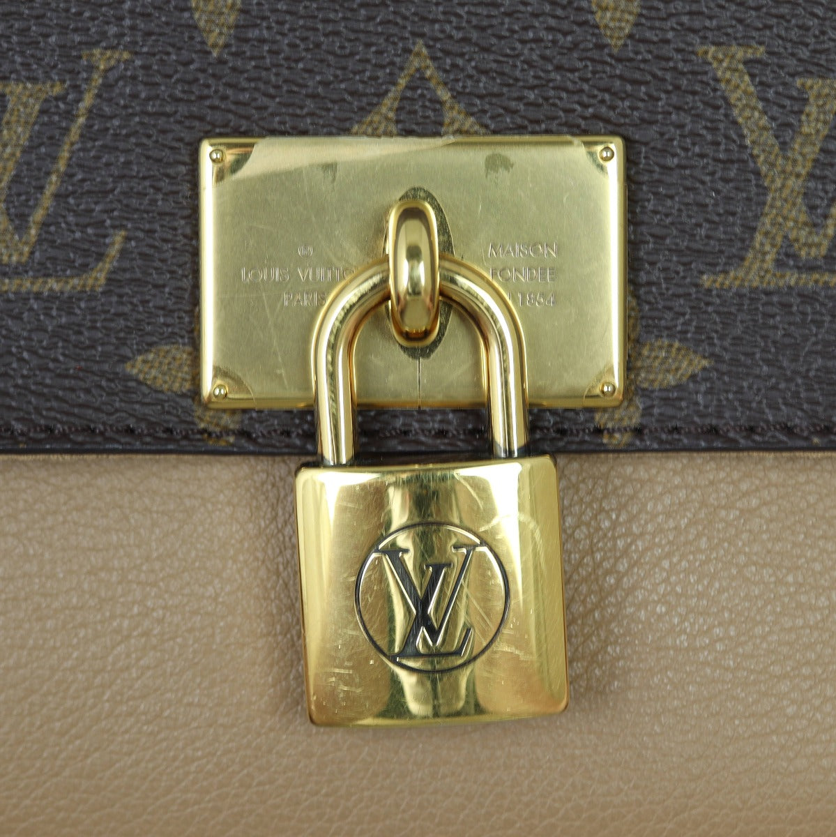 Louis Vuitton Marignan Messenger Bag Monogram Hardware