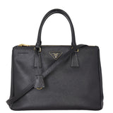 Prada Saffiano Lux Galleria Double Zip Tote Medium
