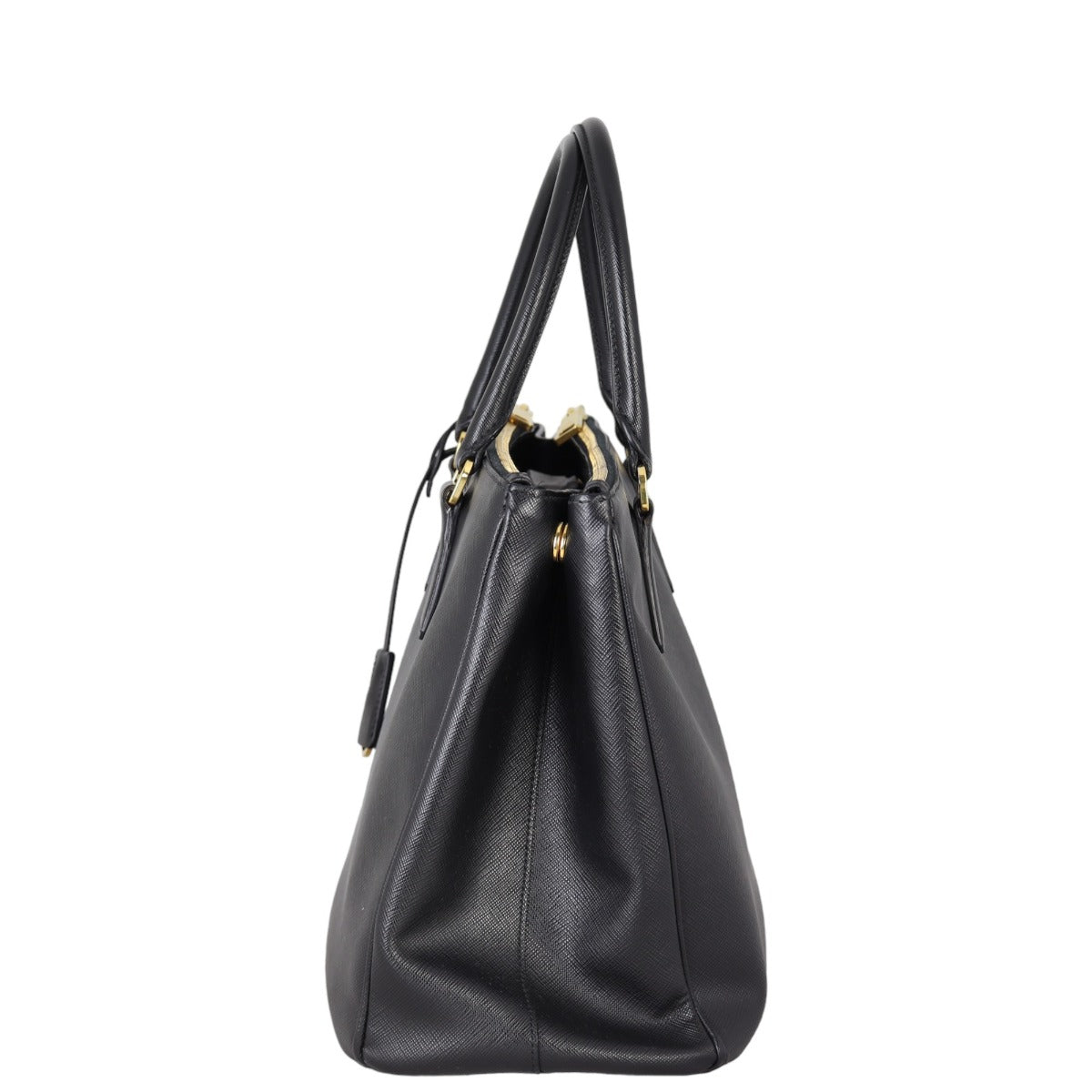 Prada Saffiano Lux Galleria Double Zip Tote Medium