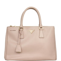 Prada Saffiano Lux Galleria Double Zip Tote Medium