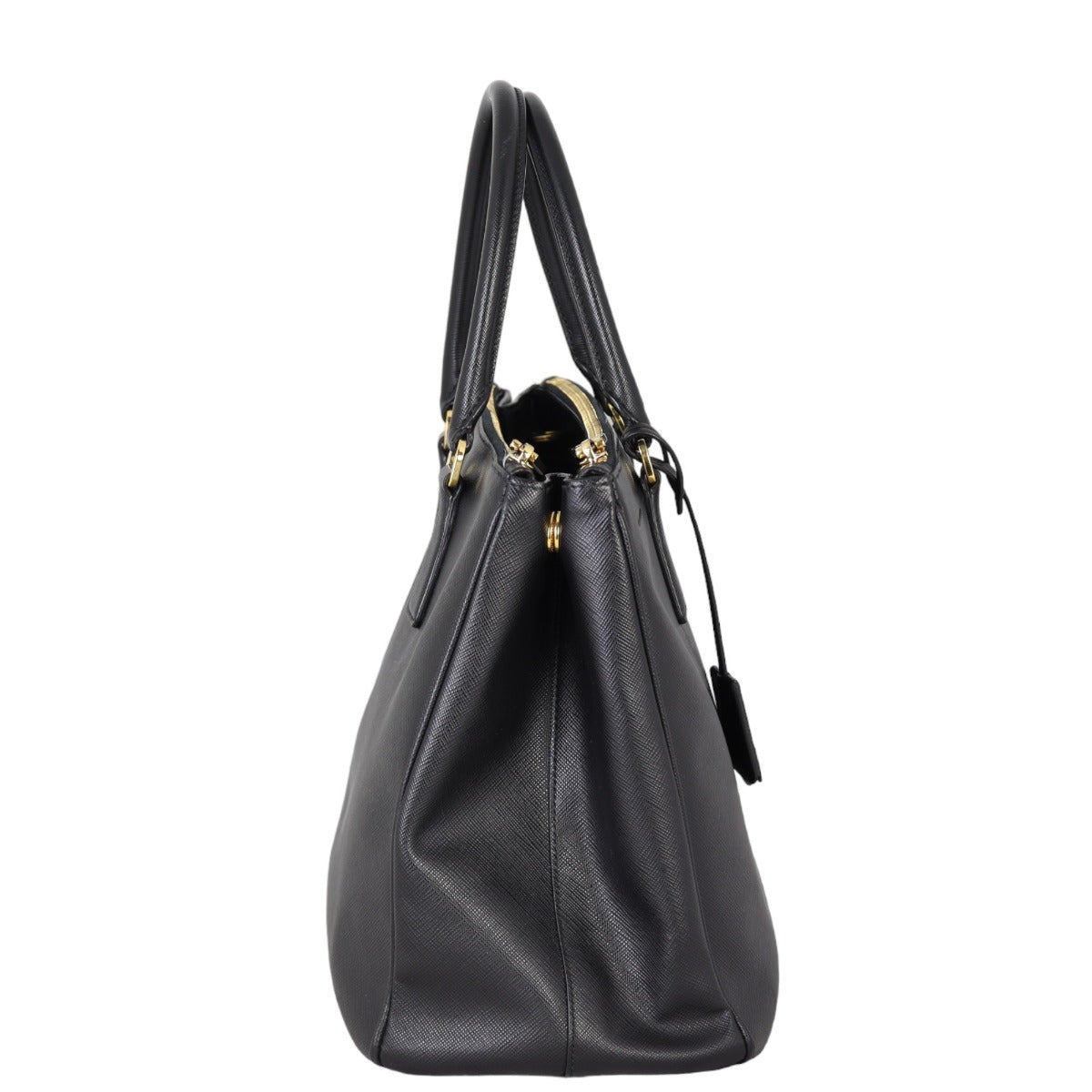 Prada Saffiano Lux Galleria Double Zip Tote Medium