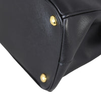 Prada Saffiano Lux Galleria Double Zip Tote Medium