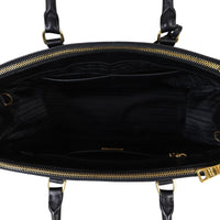 Prada Saffiano Lux Galleria Double Zip Tote Medium