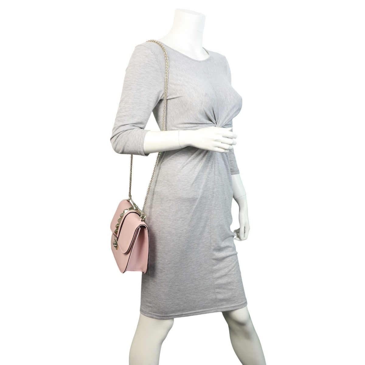 Valentino Glam Lock Medium Shoulder Bag