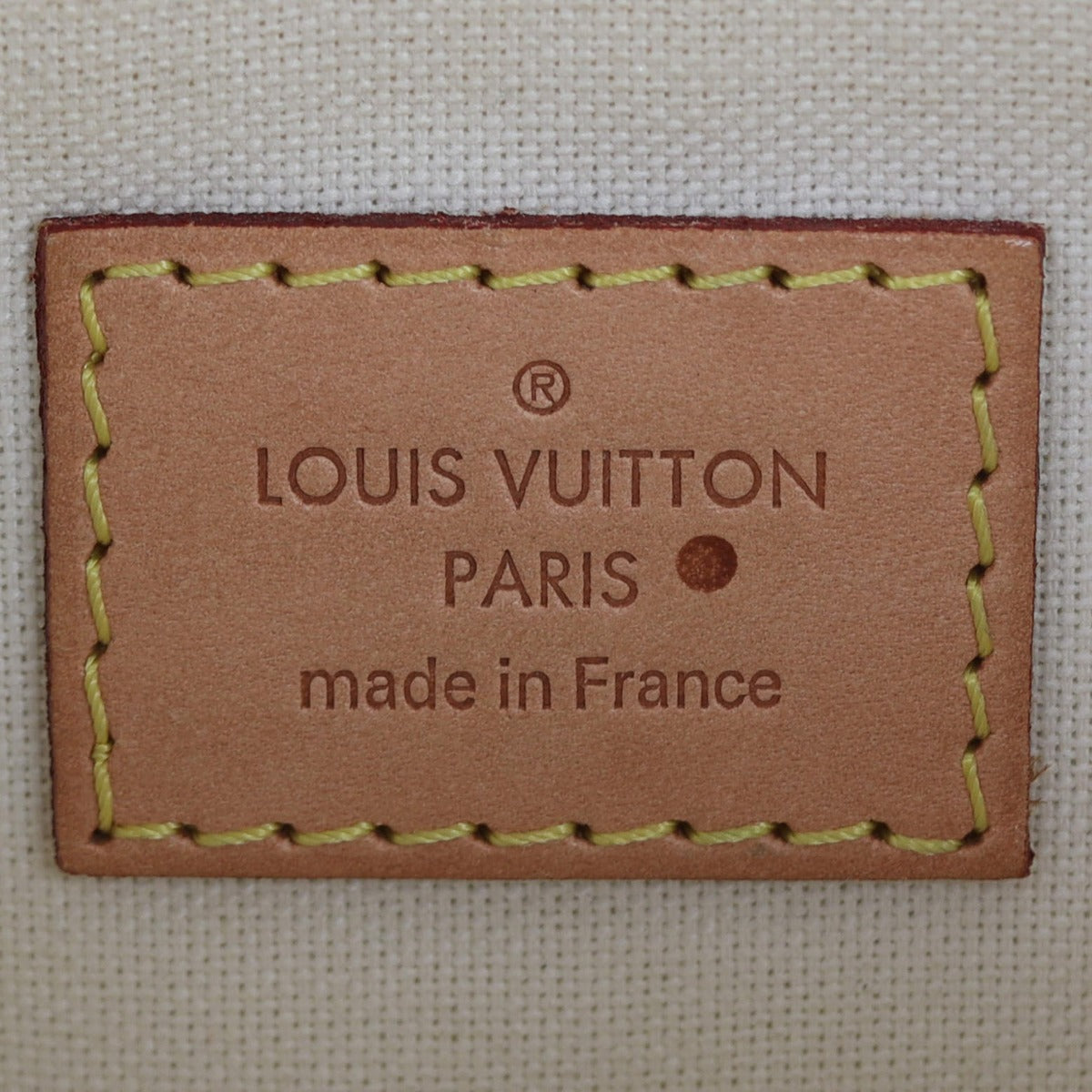 Louis Vuitton Cabas Adventure PM Damier Azur Interior Stamp