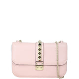Valentino Glam Lock Medium Shoulder Bag