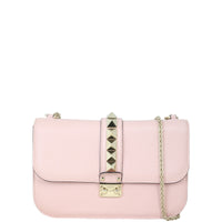 Valentino Glam Lock Medium Shoulder Bag