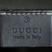 Gucci GG Supreme Side Pocket Messenger Bag Interior Stamp