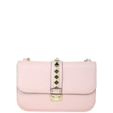 Valentino Glam Lock Medium Shoulder Bag