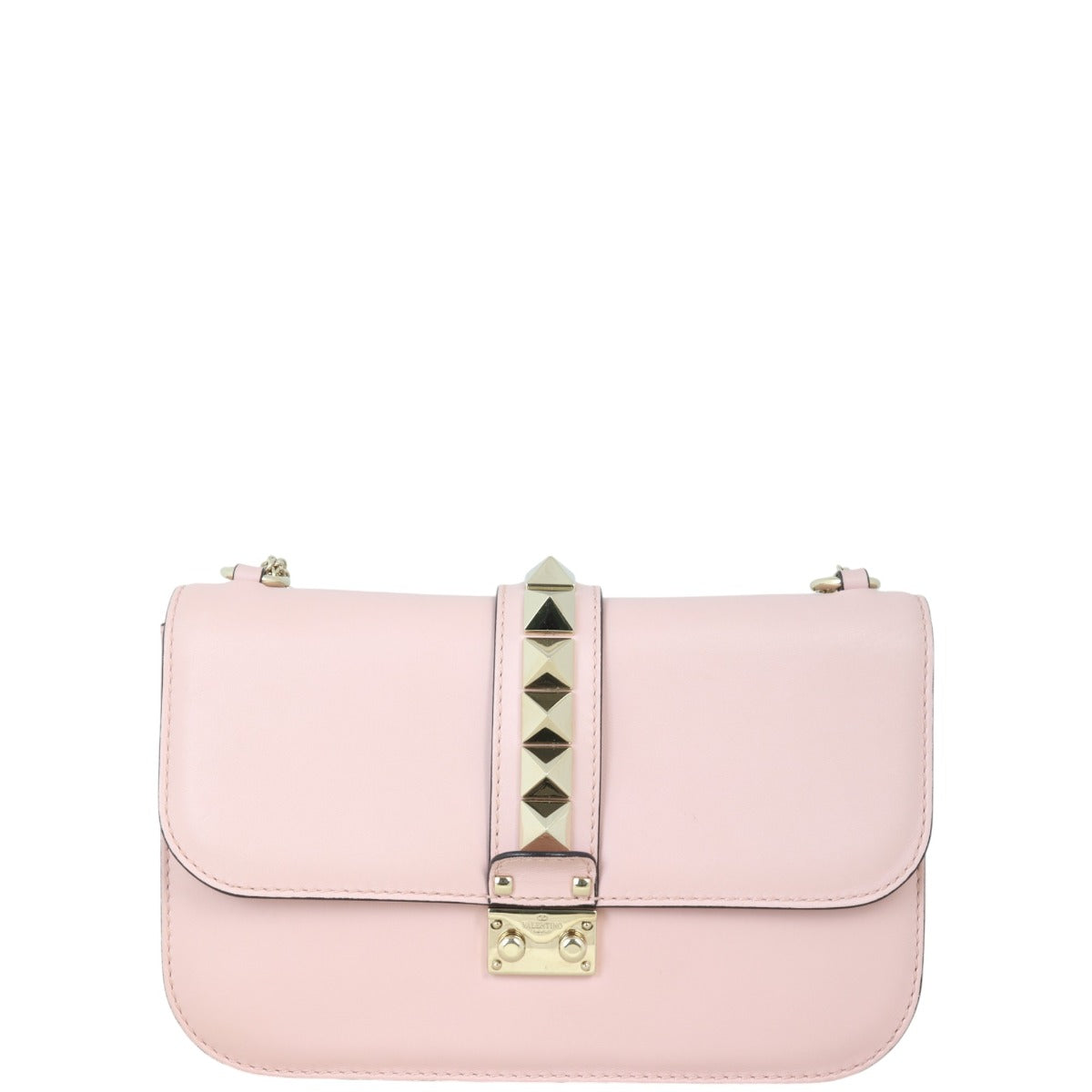 Valentino Glam Lock Medium Shoulder Bag