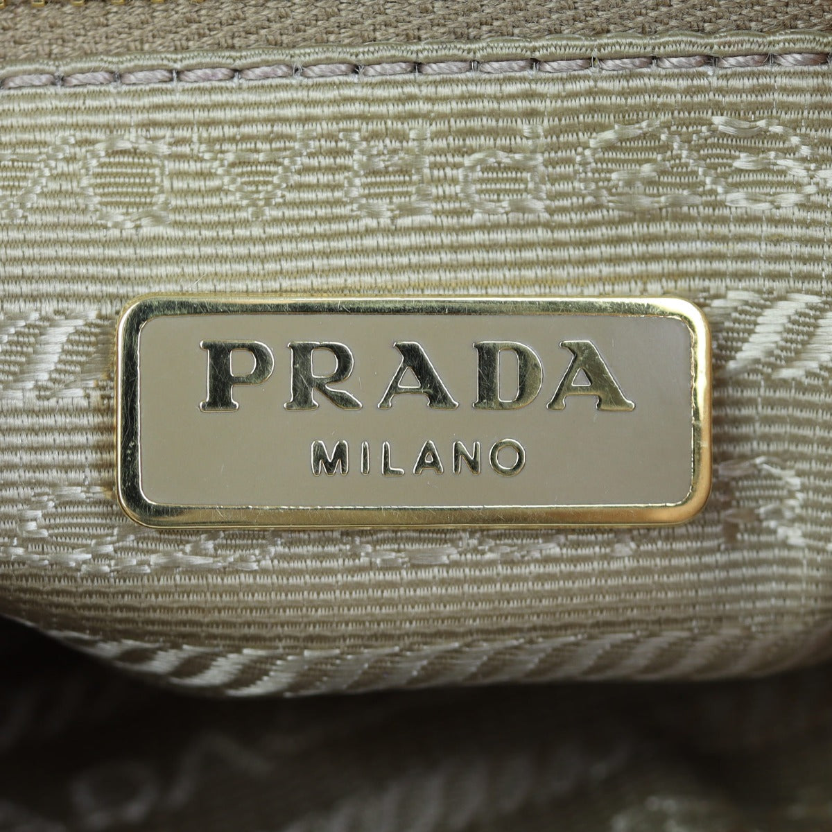 Prada Vitello Daino Crossbody Interior Stamp