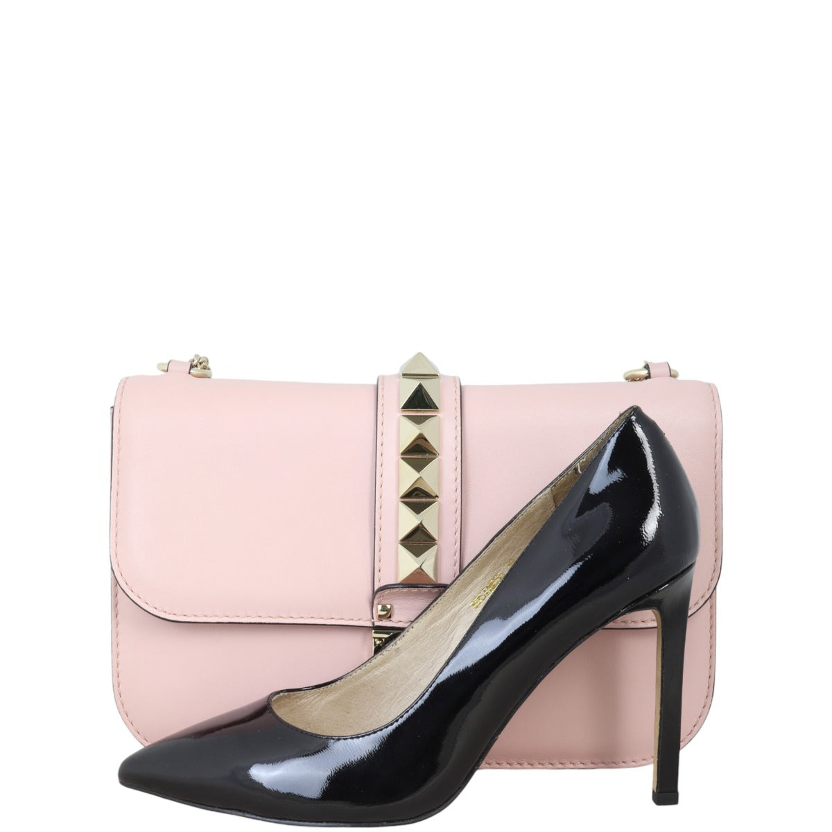 Valentino Glam Lock Medium Shoulder Bag