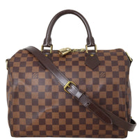 Louis Vuitton Speedy 30 Bandouliere Damier Ebene