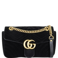 Gucci GG Marmont Velvet Small Shoulder Bag