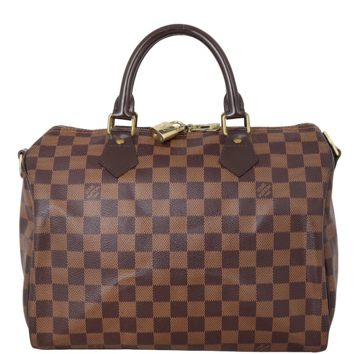 Louis Vuitton Speedy 30 Bandouliere Damier Ebene