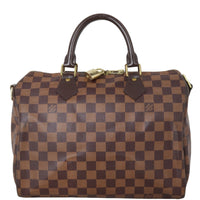 Louis Vuitton Speedy 30 Bandouliere Damier Ebene