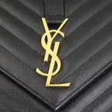 Saint Laurent Matelasse Envelope Large Bag