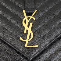 Saint Laurent Matelasse Envelope Large Bag