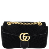 Gucci GG Marmont Velvet Small Shoulder Bag