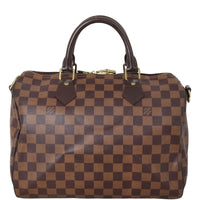 Louis Vuitton Speedy 30 Bandouliere Damier Ebene