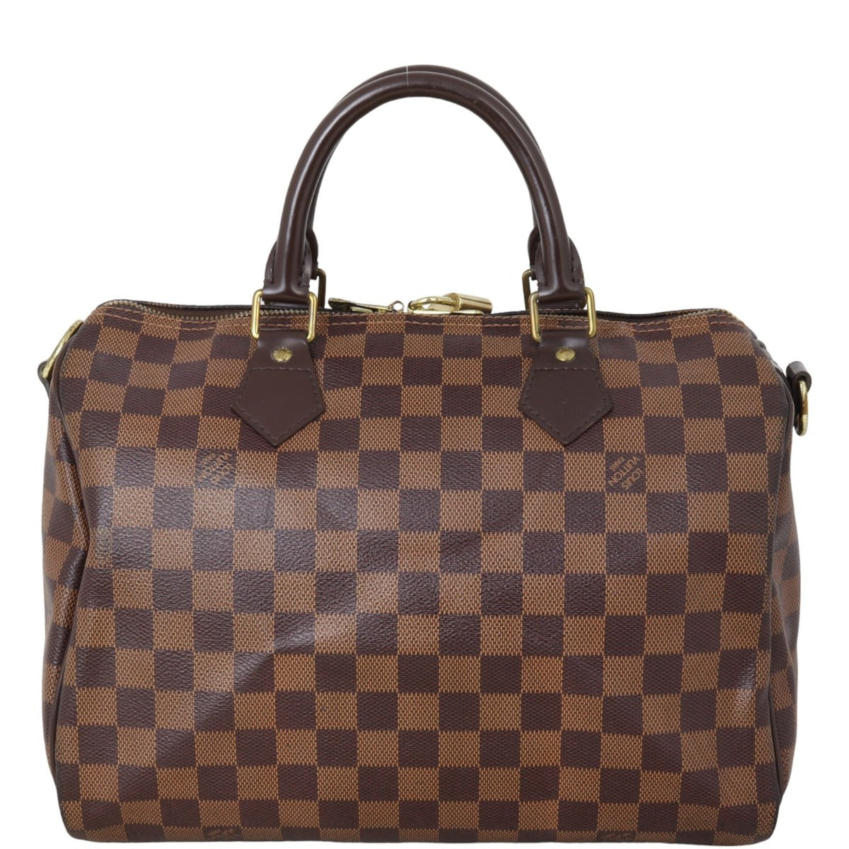 Louis Vuitton Speedy 30 Bandouliere Damier Ebene