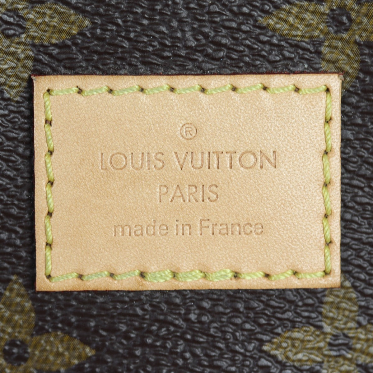 Louis Vuitton Saumur 30 Monogram Interior Stamp