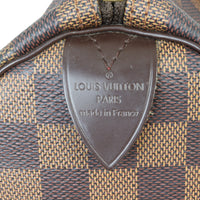 Louis Vuitton Speedy 30 Damier Ebene