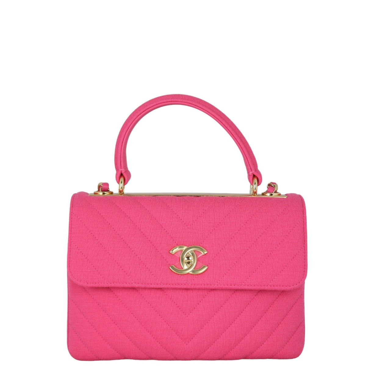 Chanel CC Trendy Chevron Jersey