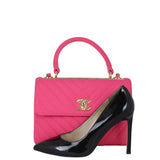 Chanel CC Trendy Chevron Jersey